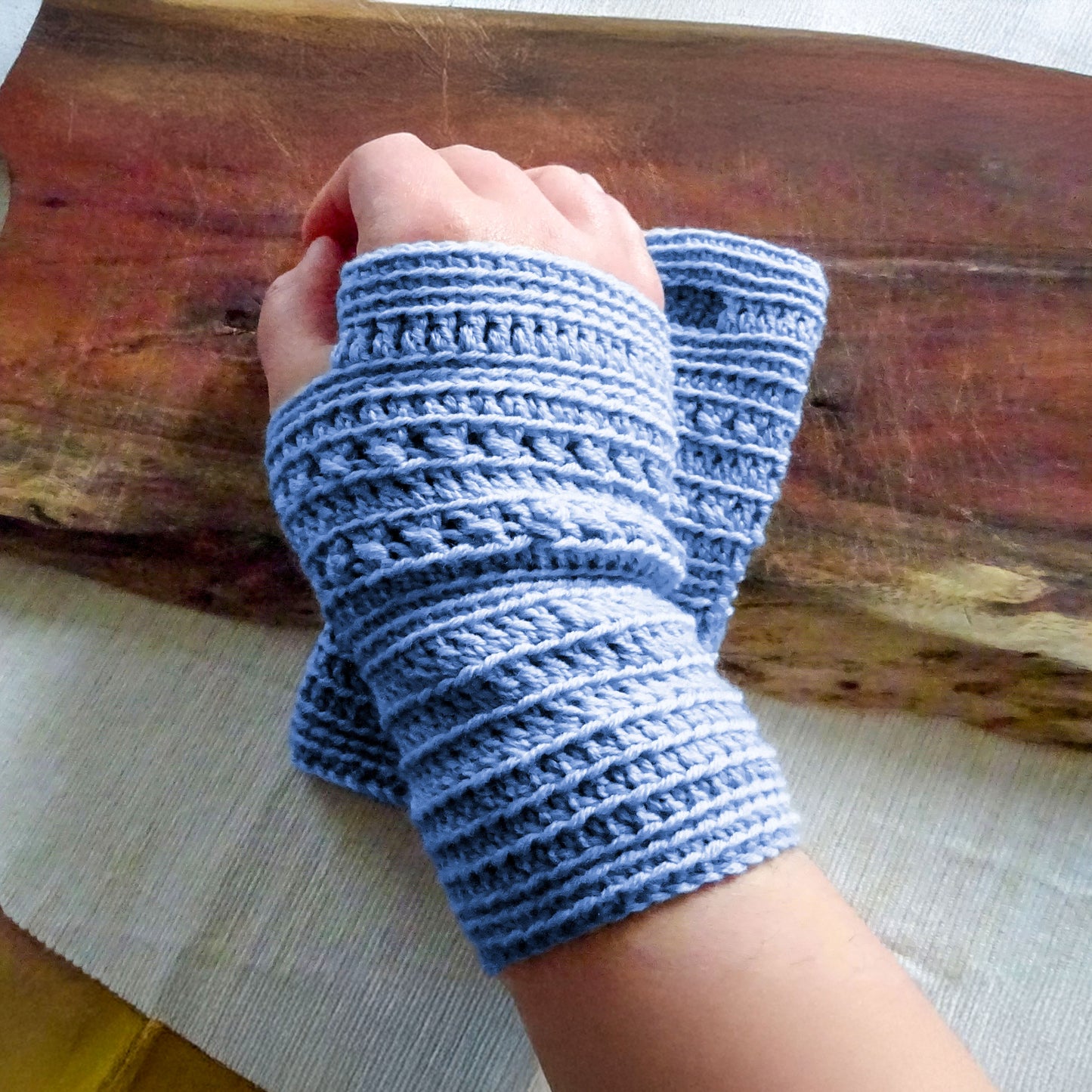 Gemütliche Pulswärmer aus weicher Merinowolle